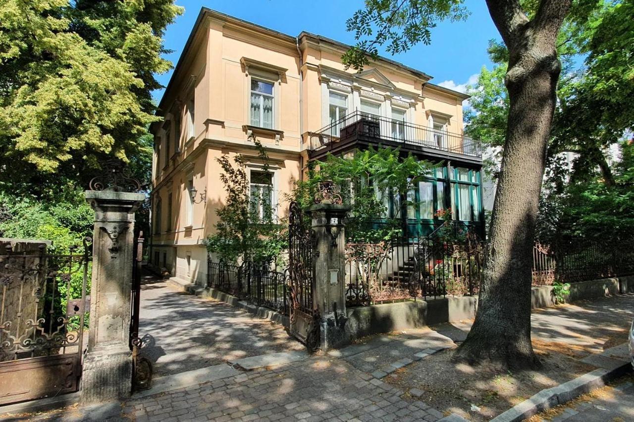 Ferienwohnung Villa Haniel Oskar ドレスデン エクステリア 写真